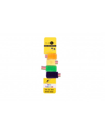 Mor Yeşil Sarı Turuncu Renkli Kablo Toplayıcı Model 2